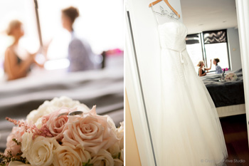 unique and amazing wedding getting ready photos